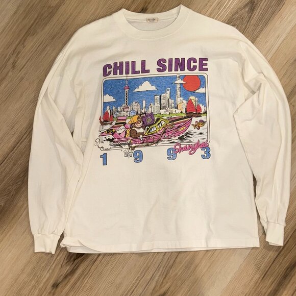 Brandy Melville "Chill Since" Long-Sleeve - Picture 1 of 3